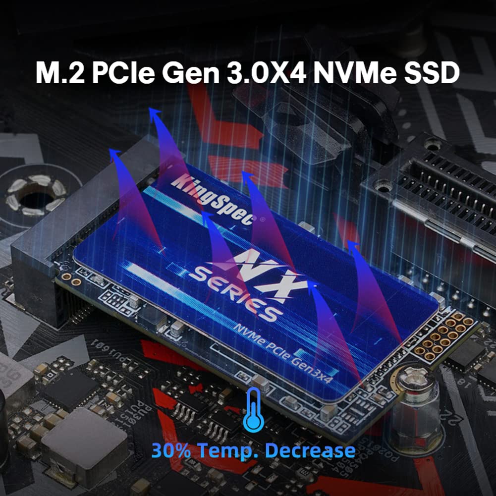 Amazon.com: KingSpec 512GB M.2 2242 NVMe SSD - Read Speed up to